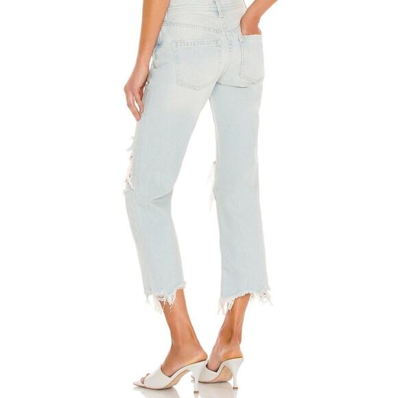We The Free Maggie Straight Jean in Light Wash Size 29 - Picture 3 of 11